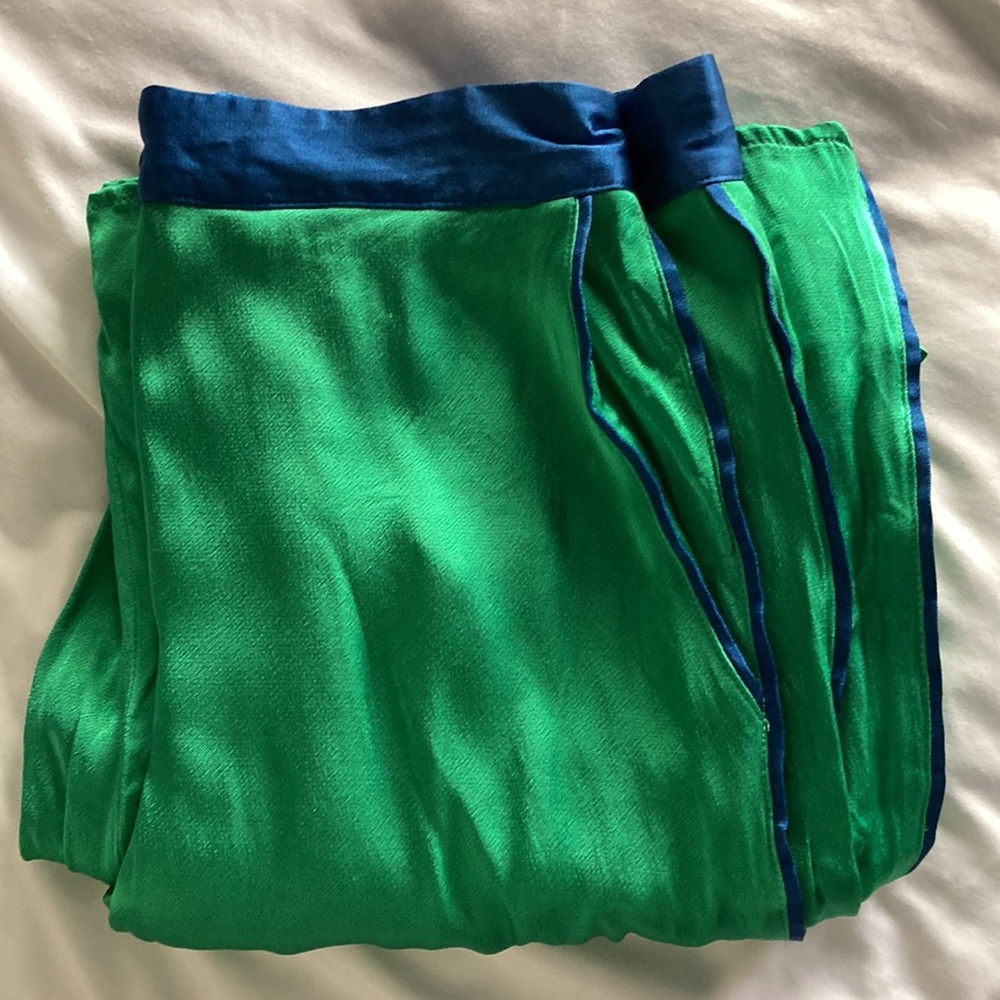 NWOT Anthropologie Corey Lynn Calter Sam Pant, xs in grey motif